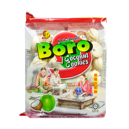 BORO Coconut Cookies Original Coconut Flavour 205g