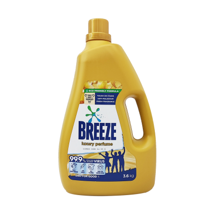 BREEZE Liquid Detergent Luxury Perfume 3.6kg