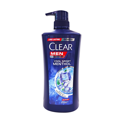 CLEAR MEN Anti Dandruff Hair Shampoo Cool Sport Menthol 650ml