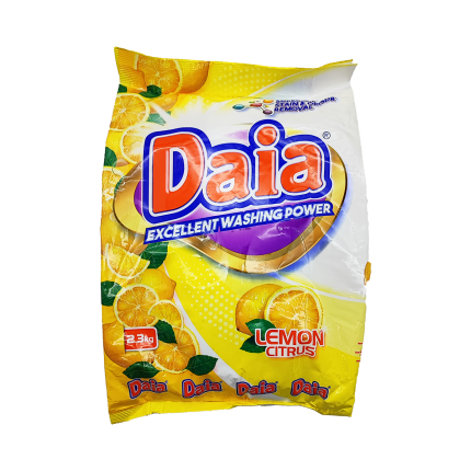 DAIA Detergent Powder Lemon Citrus 2kg+300g