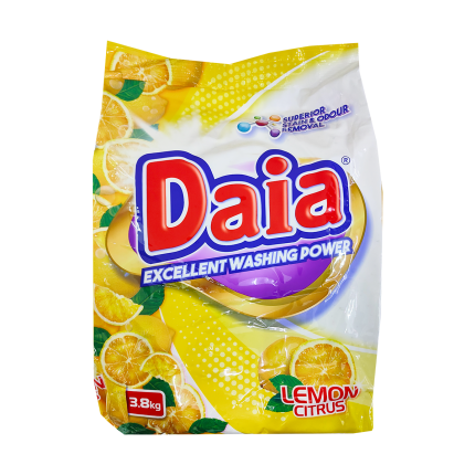 DAIA Detergent Powder Lemon 3.8kg