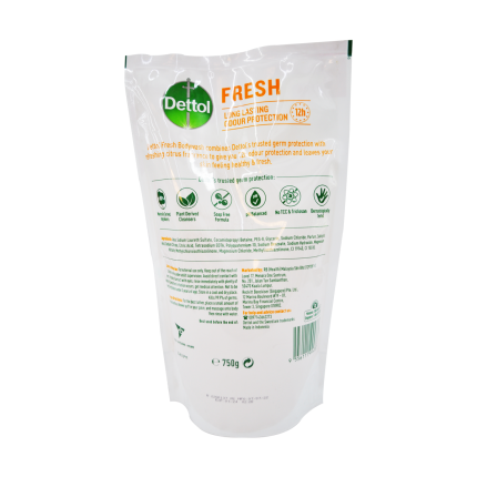 DETTOL Shower Gel Fresh Refill 750g