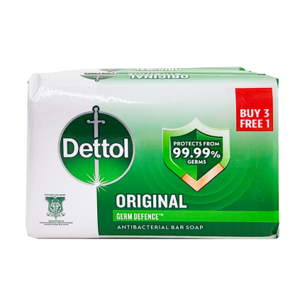 DETTOL Bar Soap Original Germ Defence 4x100g