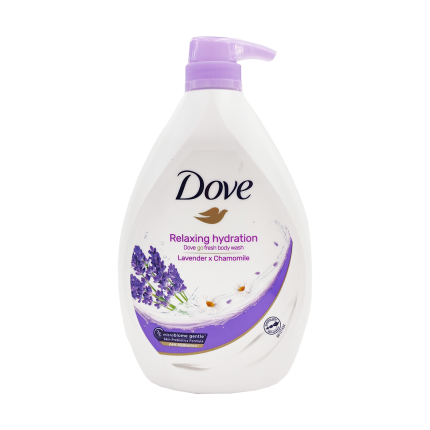 DOVE Body Wash Relaxing Hydration Lavender with Chamomile 1L