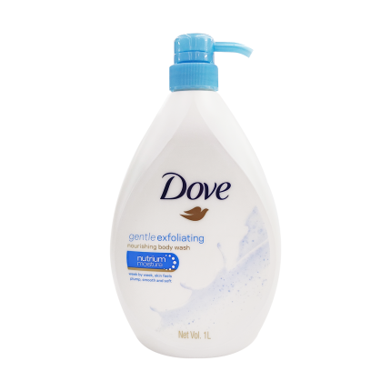 DOVE Nourishing Body Wash Gentle Exfoliating 1L