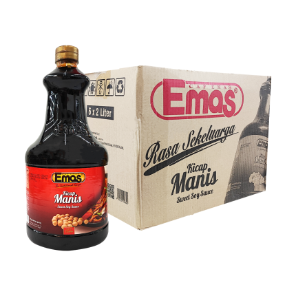 EMAS Kicap Manis 6 x 2L (Carton)