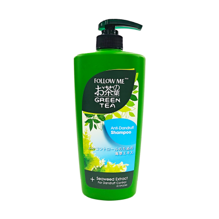 FOLLOW ME Green Tea Hair Shampoo Anti Dandruff 650ml