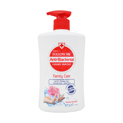 FOLLOW ME Anti Bacterial Handwash Family Care 450ml