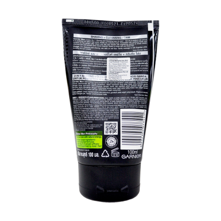 GARNIER Men Face Wash Power White Brightening Foam 100g