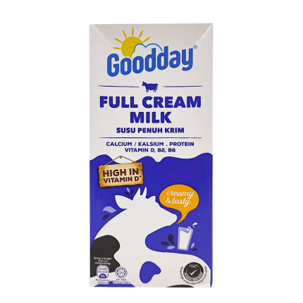 GOODDAY UHT Full Cream Milk 1L