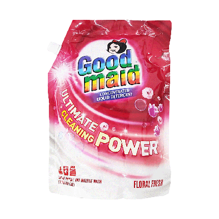 GOODMAID Concentrated Liquid Detergent Ultimate Cleaning Power Floral Fresh 1.5kg