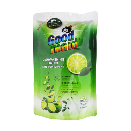 GM Dishwash Liquid Lime Refill 600ml