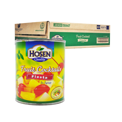 HOSEN Tropical Fruit Cocktail 12x836g (Carton)
