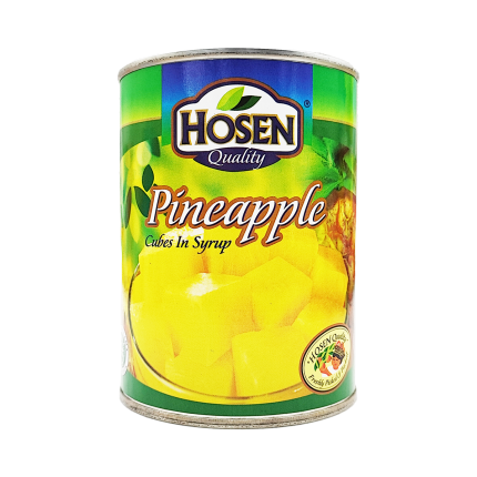 HOSEN Syrup Pineapple Cubes 565g