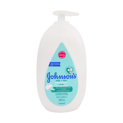 JOHNSONS Baby Lotion Milk+Rice 500ml