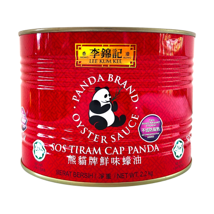 LEE KUM KEE Panda Oyster Sauce Cans 2.2kg