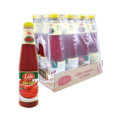 LIFE Chili Sauce 12 x 500g (Carton)
