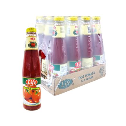 LIFE Tomato Sauce 12 x 485g (Carton)