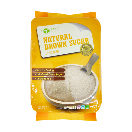 LOHAS Natural Brown Sugar 900g