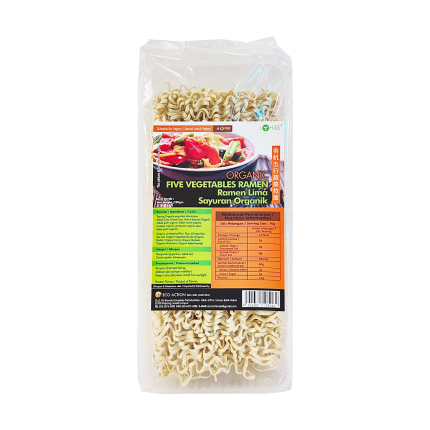 LOHAS Organic Five Vegetables Ramen 300g