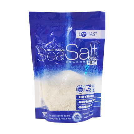 LOHAS Organic Guerande Fine Sea Salt 200g
