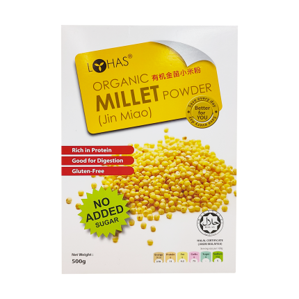 LOHAS Organic Millet Powder 500g