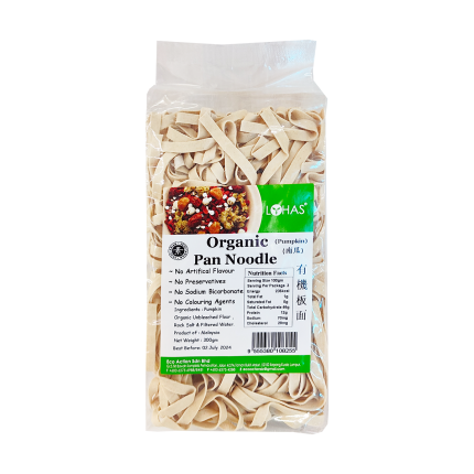 LOHAS Organic Pan Noodle Pumpkin 300g