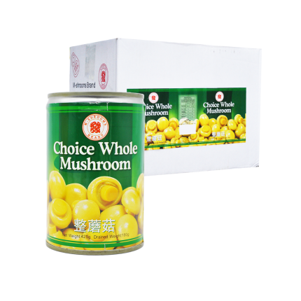 M-MUSHROOM Choice Whole Mushroom 24x425g (Carton)