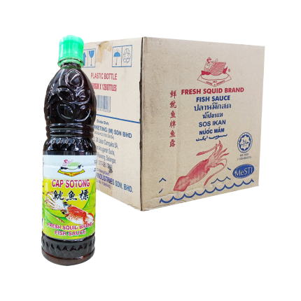 MEDA NELAYAN Cap Sotong Sos Ikan 12 x 880g (Carton)