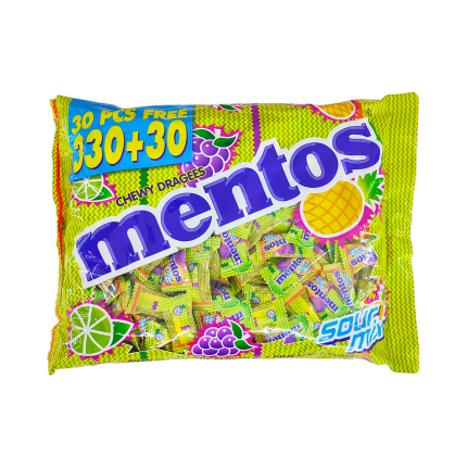 MENTOS Pillow Pack Sour Mix 330pieces