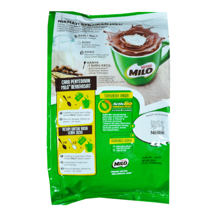 MILO Activ-Go 3in1 Powder Drink Refill 1.8kg