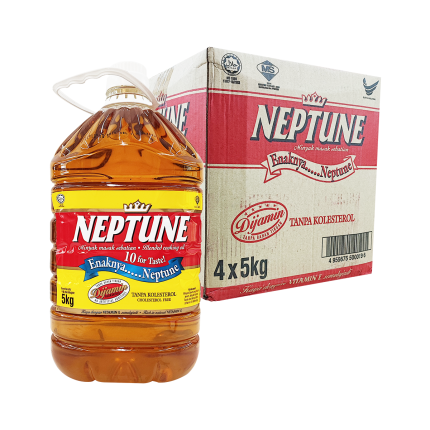 NEPTUNE Blended Cooking Oil 4 x 5kg (Carton)