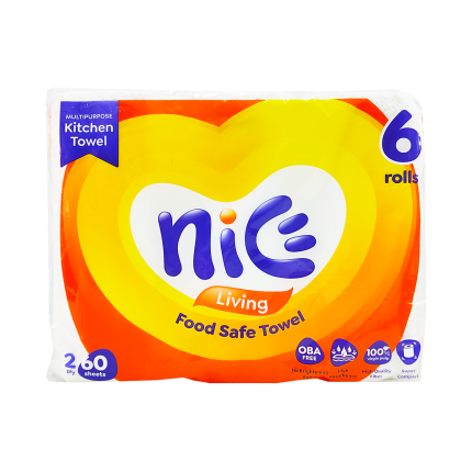 NICE Kitchen Towel 2PLY 6R