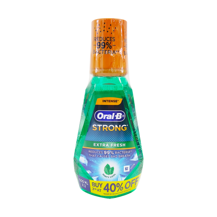 ORAL B E/FRESH MOUTHWASH T/P 500ML