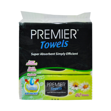 PREMIER Multipurpose Tissue 3x80&#039;s