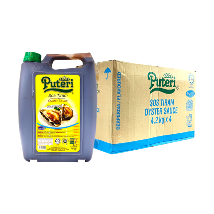 PUTERI Oyster Sauce 4 x 4.2kg (Carton)