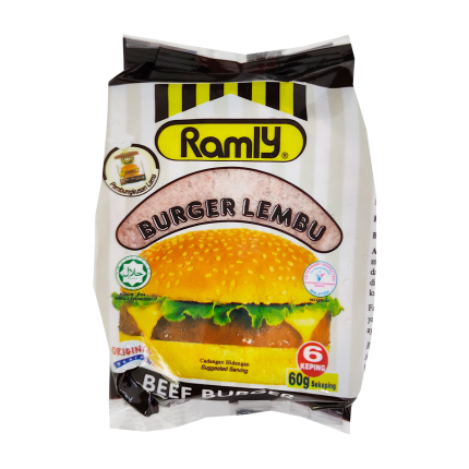 RAMLY Beef Burger 6x60g