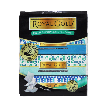 ROYAL GOLD Silky Comfort Soft Pack 4X100S