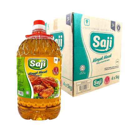 SAJI Cooking Oil 4 x 5kg (Carton)