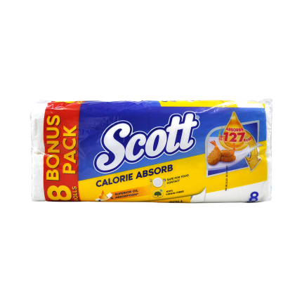 SCOTT Calorie Absorb Kitchen Towel 6R+2R