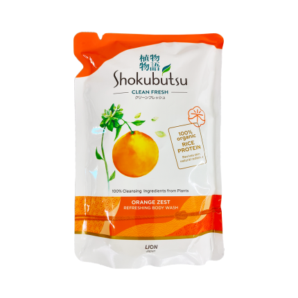 SHOKUBUTSU Bodywash Orange Zest 800g