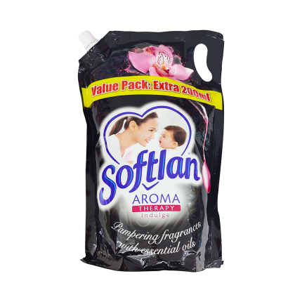 SOFTLAN Fabric Softener Aroma Therapy Indulge Refill 1.5L