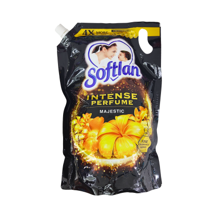 SOFTLAN Fabric Softener Intense Perfume Majestic Refill 1.3L