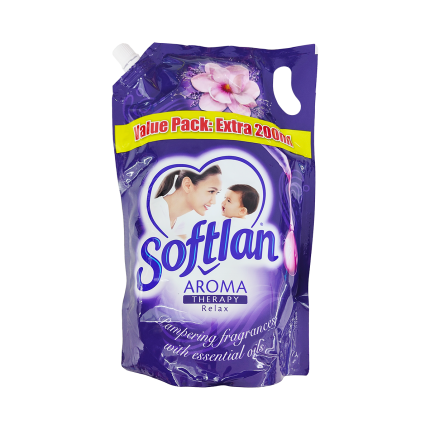 SOFTLAN Fabric Softener Aroma Therapy Relax Refill 1.5L