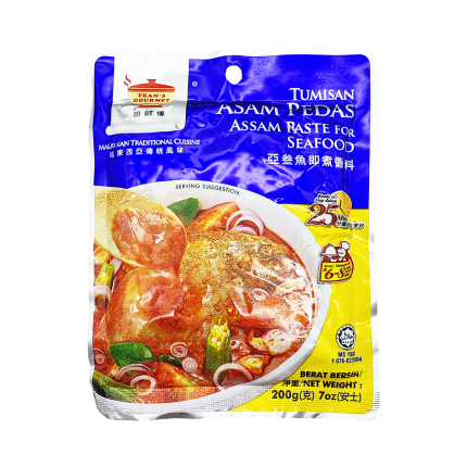 TEAN&#039;S GOURMET Asam Seafood Paste 200g