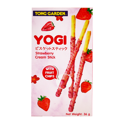 TONG GARDEN YOGI Strawberry Cream Stick 36g