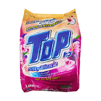 TOP Detergent Powder Silky Miracle 3.6kg