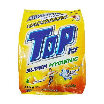 TOP Detergent Powder Super Hygenic 3.6KG