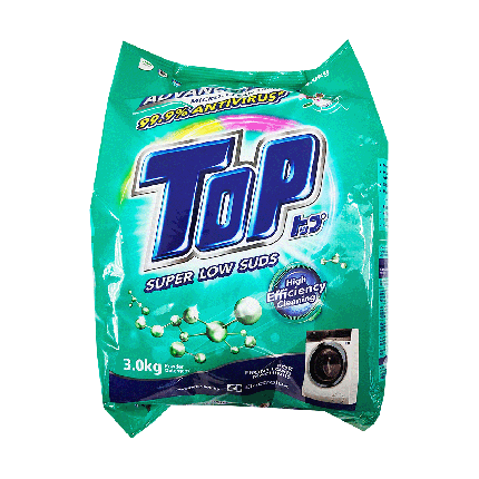 TOP Detergent Powder Super Low Suds 3kg