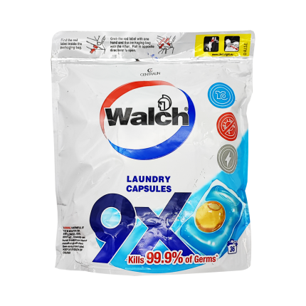 WALCH 9X Laundry Capsules 36x12g